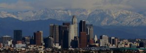 Skyline of downtown Los Angeles