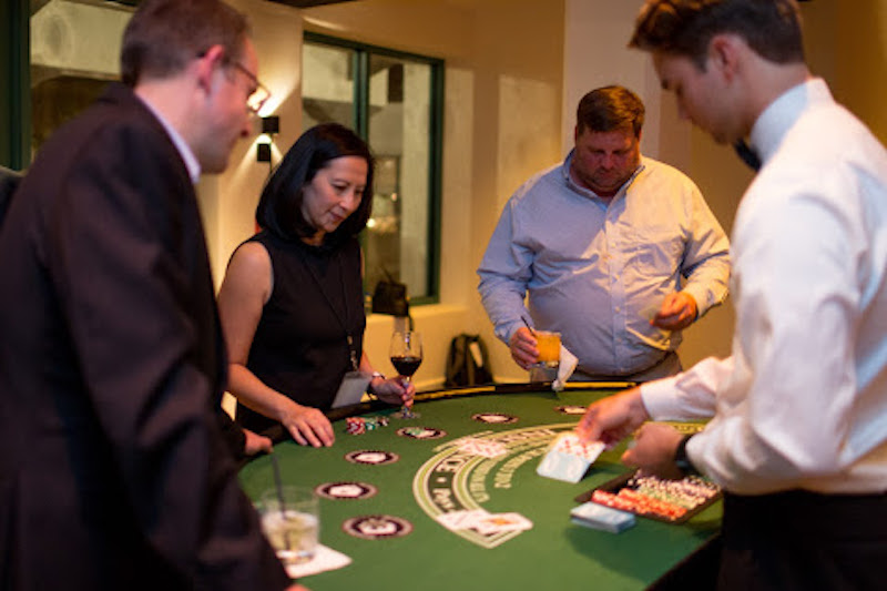 Blackjack table at LAIPLA Spring Seminar 2018