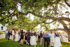 Opening night reception on the lawn of the Ojai Valley Inn at the LAIPLA Spring Seminar 2018