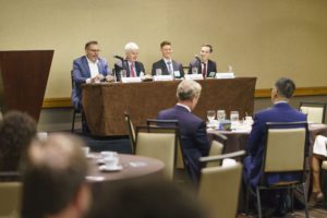 John Cabeca, Michael Fleming, Matt Clements, Robert Taylor: LAIPLA Fall Patent Dinner 2018 Panel