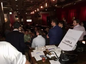 LAIPLA Young Lawyers Happy Hour Mixer on November 6, 2018