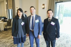 Anya Adams, Hans Mayer, and Tony Kwok of Morrison Foerster at LAIPLA's Washington in the West 2019