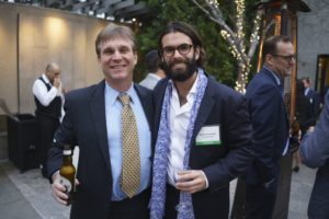 Mark Treitel and Hyperloop One's Adam Lewental at Washington in the West 2019