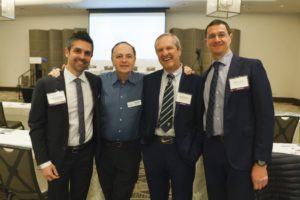 Marco Lissandrini, Charles Beeman, Sandro Sandri, Stefano Ferro of Bugnion SpA