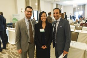 Jonathan Statman, Jean Nguyen and Ashe Puri at LAIPLA's Washington in the West 2019