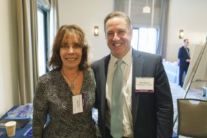 Cory Katz and Steve Reymer of Veritext Legal Solutions at LAIPLA's Washington in the West 2019