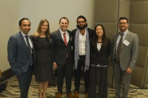 Ashe Puri, Erin Mehta, Ben Yaghoubian, Adam Lewental, Ellen Lin, Jonathan Statman at LAIPLA's 2019 Washington in the West.