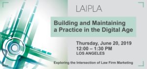 LAIPLA Small Firm Luncheon June 2019