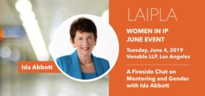 LAIPLA Women in IP June Event featuring Ida Abbott