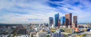 Los Angeles downtown skyline