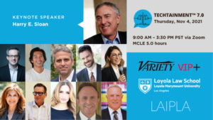 TechTainment 7.0 - Thursday, November 4, 2021. 9:00 AM - 3:30 PM, via Zoom