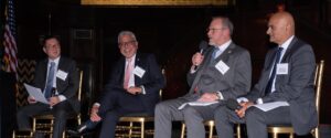 Panel of California Judges speaking at the Annual Judges' Night Gala to IP Attorneys