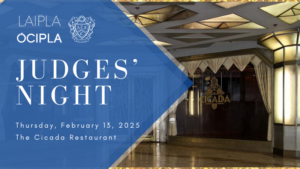 LAIPLA Judges' Night 2025 - Thursday, February 13, The Cicada Restaurant